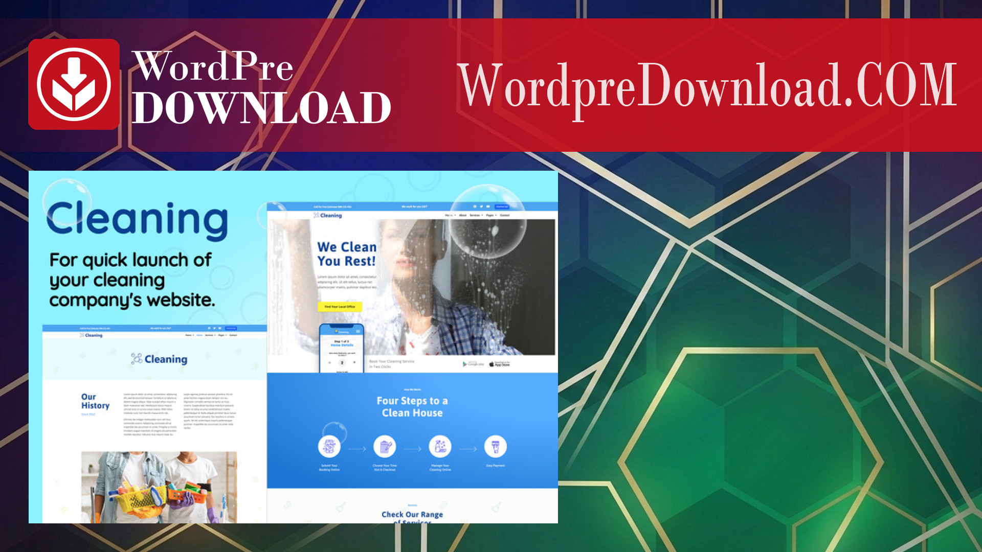Cleaning – Small Business Template Kit – WordpreDownload.COM