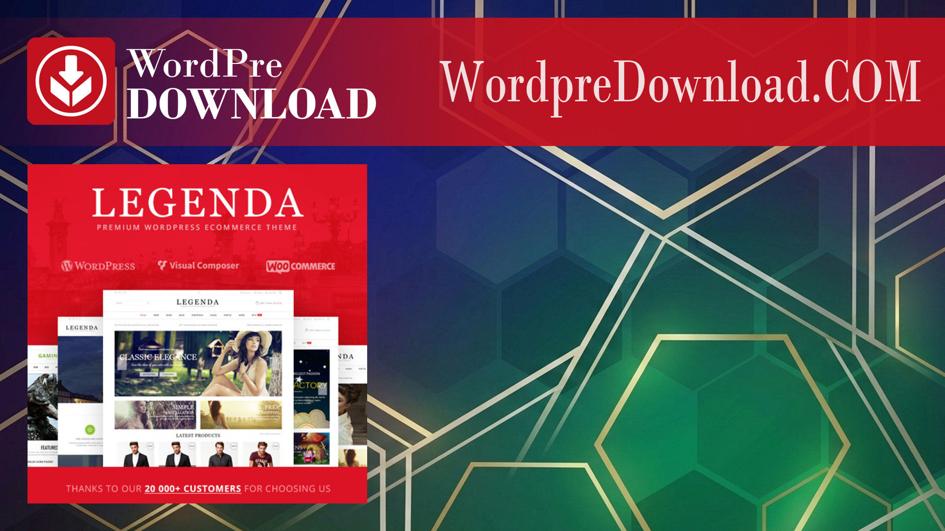 Legenda – Responsive Multi-Purpose WordPress Theme – WordpreDownload.COM