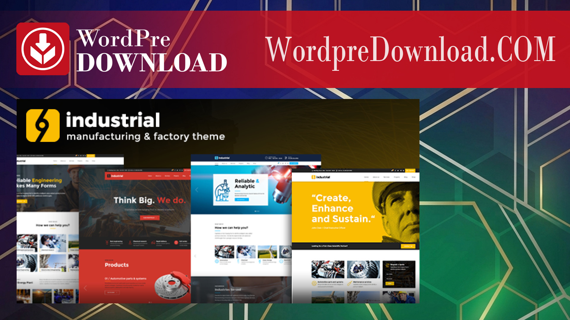Industrial – Corporate, Industry and Factory WordPress Themes – WordpreDownload.COM