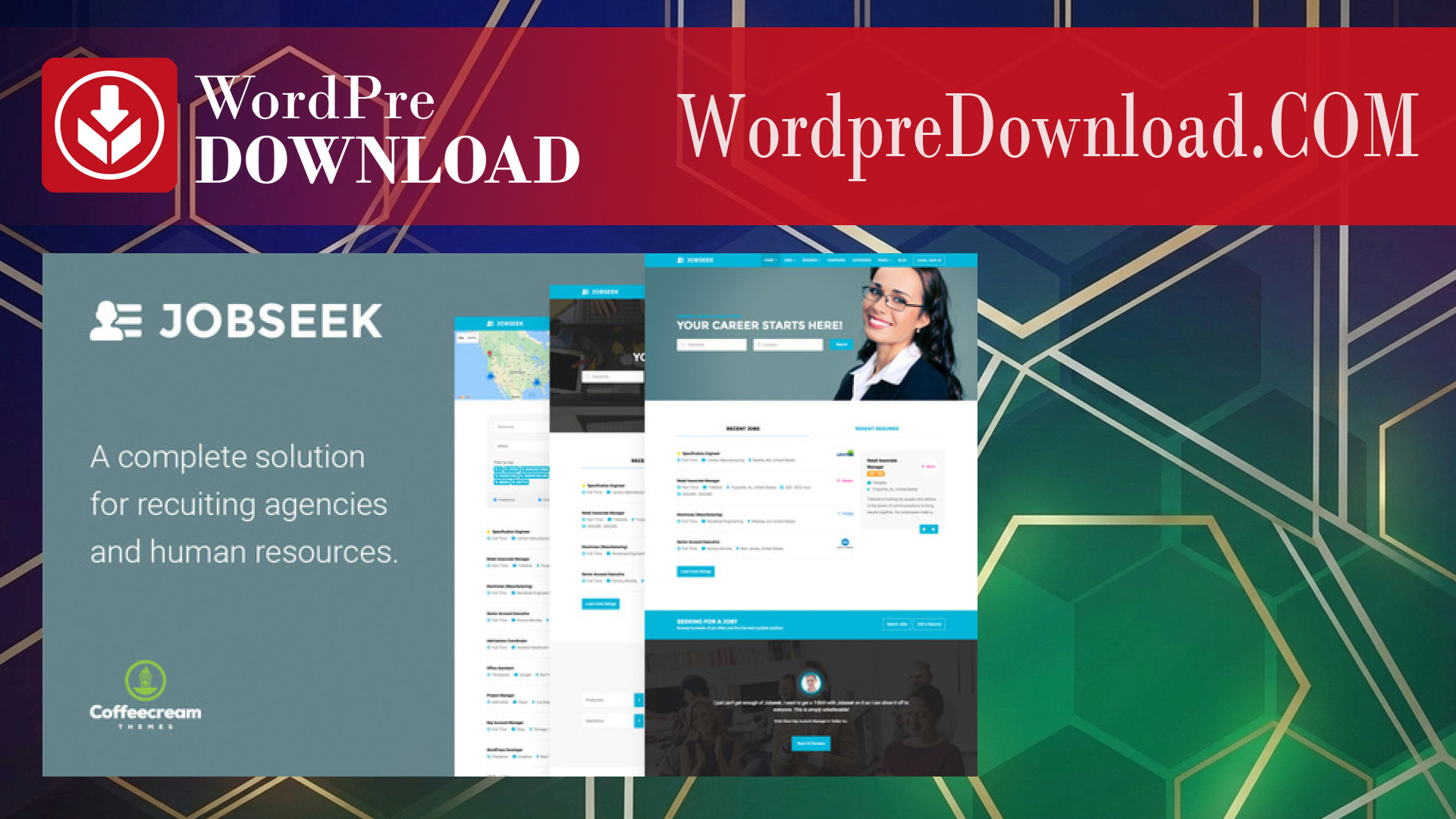 Employment WordPress Theme – WordpreDownload.COM