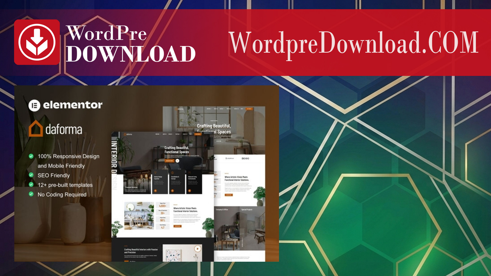 Daforma – Interior Design Service Elementor Pro Template Kit – WordpreDownload.COM
