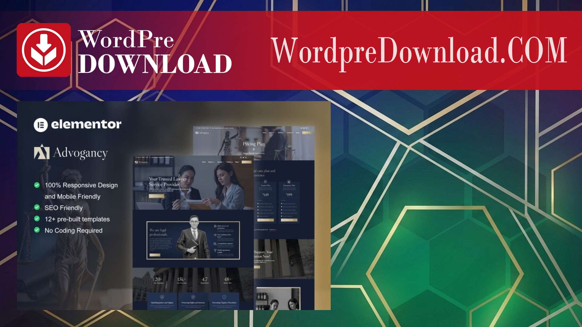 Advogancy – Attorney Law Firm Elementor Pro Template Kit – WordpreDownload.COM