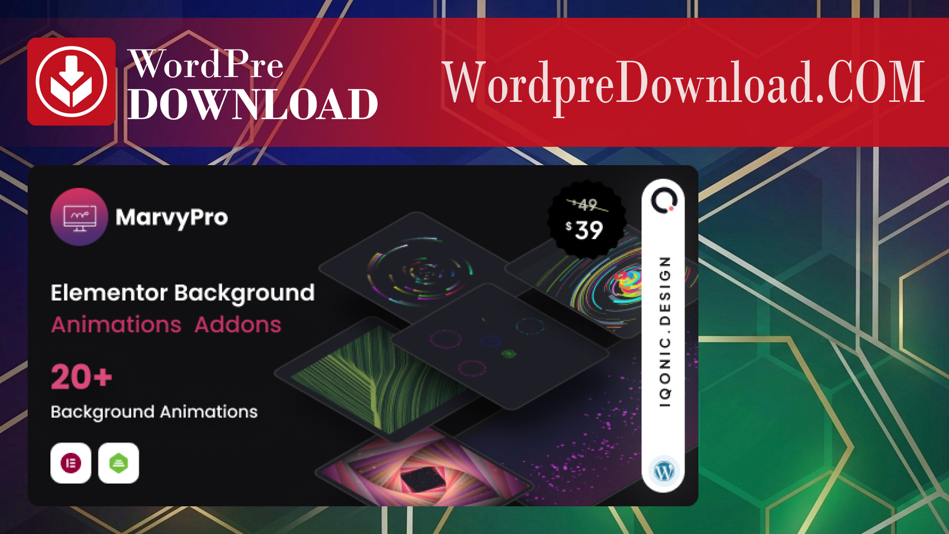 MarvyPro – Background Animations for Elementor – WordpreDownload.COM
