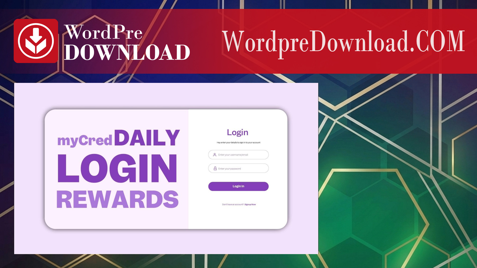 myCRED Daily Login Rewards – WordpreDownload.COM
