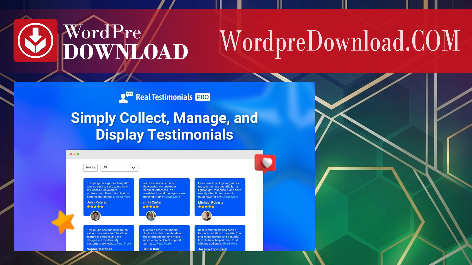 Real Testimonials Pro – WordpreDownload.COM