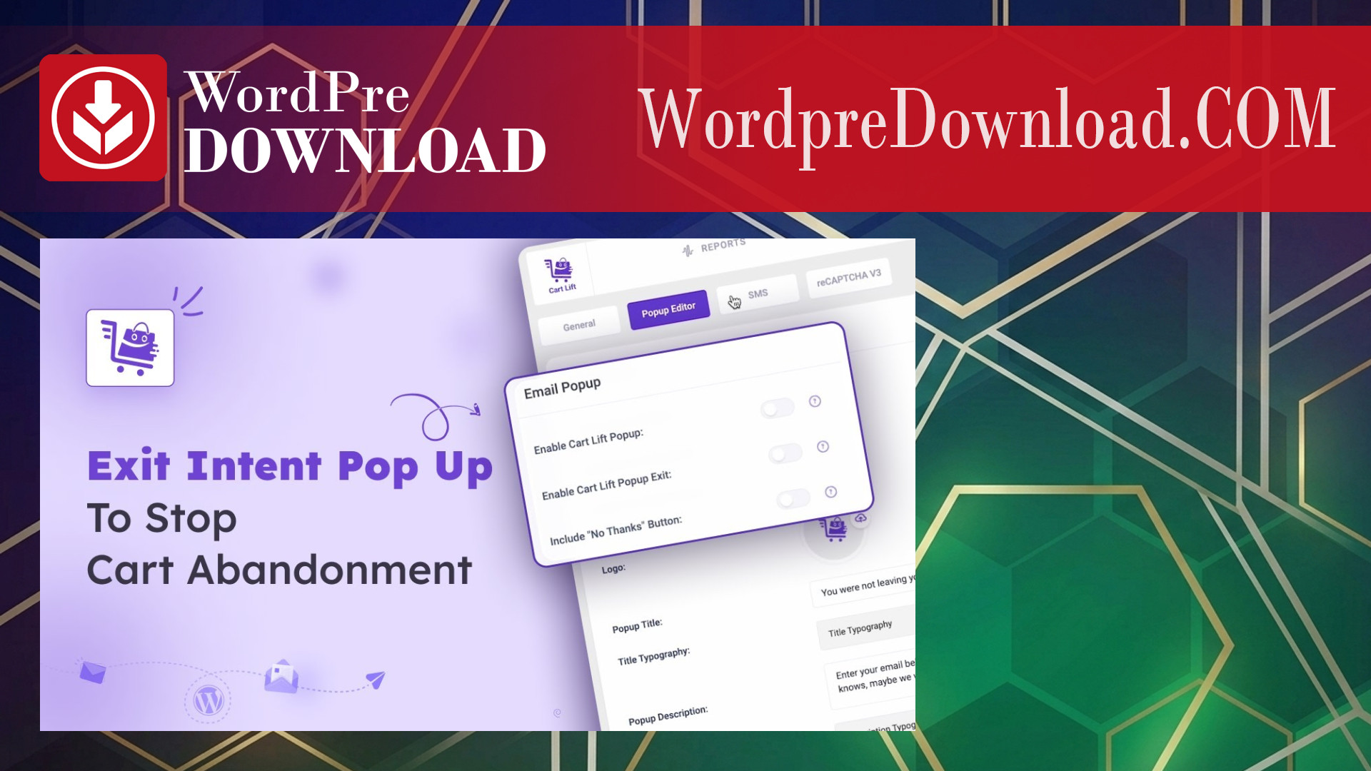 Cart Lift – Abandoned Cart Recovery for WooCommerce and EDD Pro – WordpreDownload.COM