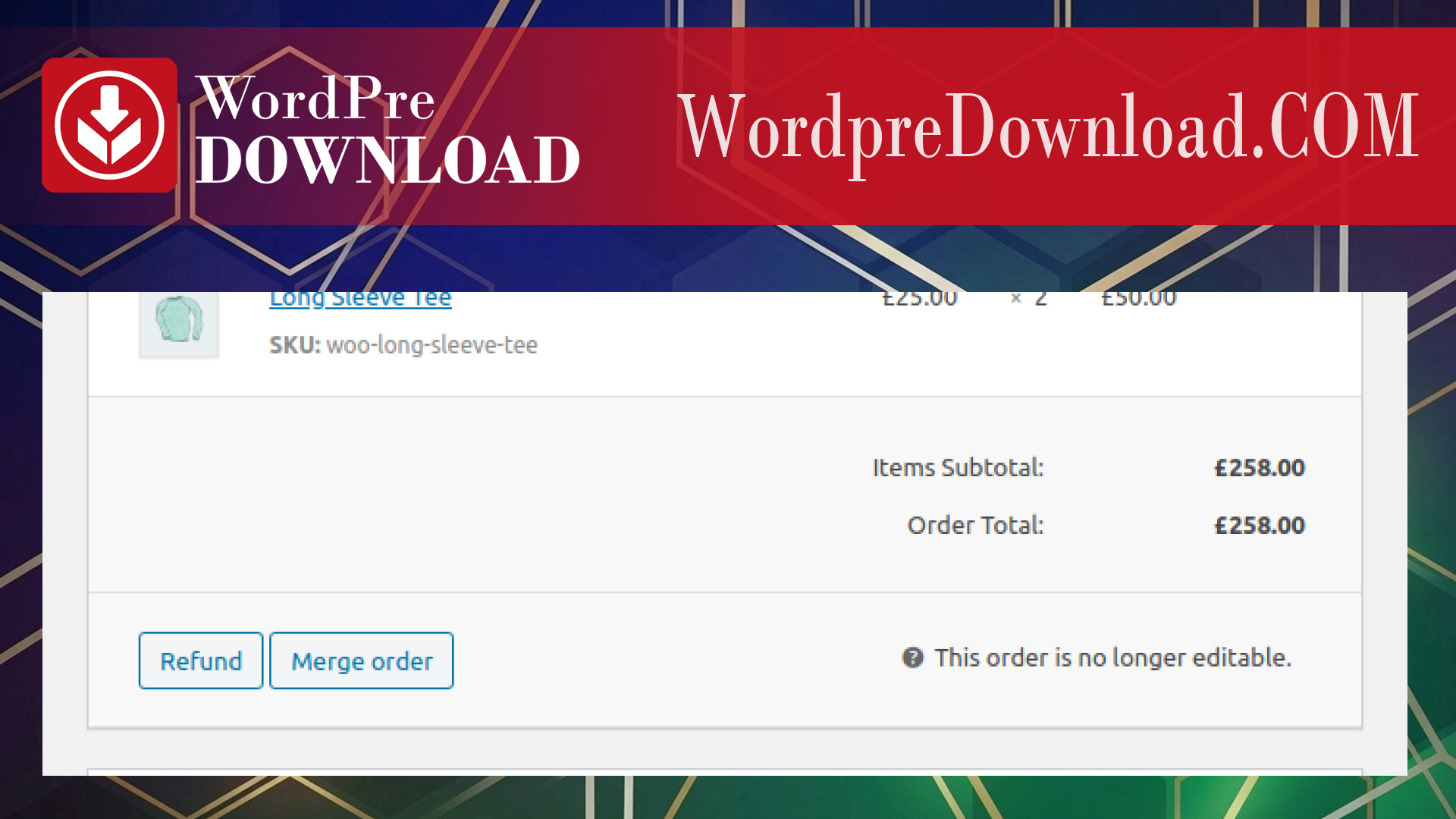 WooCommerce Merge Orders – WordpreDownload.COM