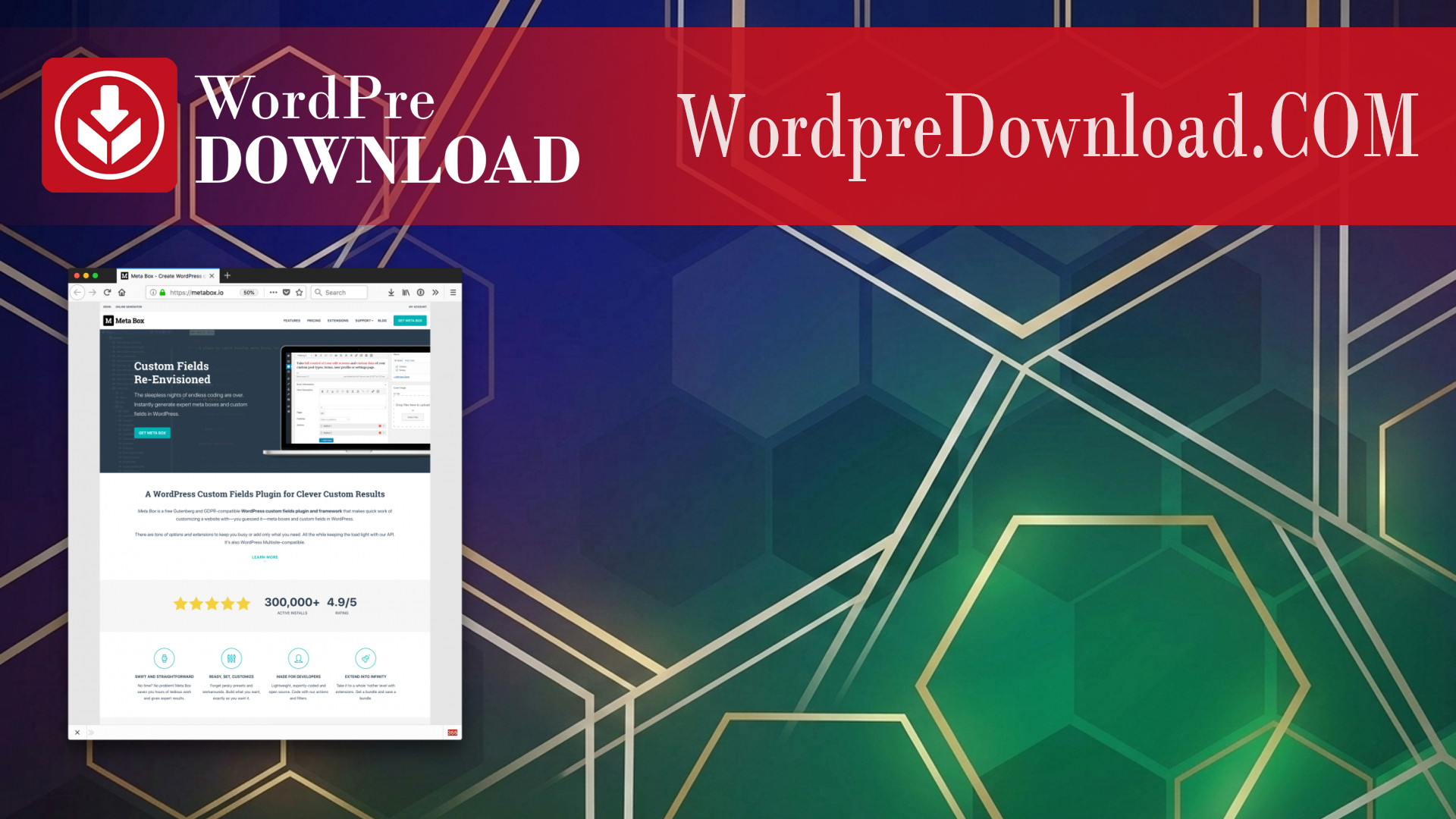 Meta Box – Custom Fields Plugin For Clever Custom Results – WordpreDownload.COM