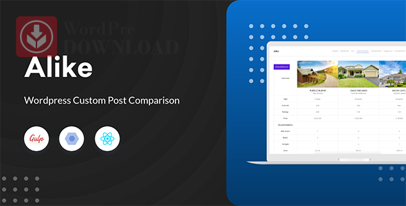 Alike – WordPress Custom Post Comparison – WordpreDownload.COM