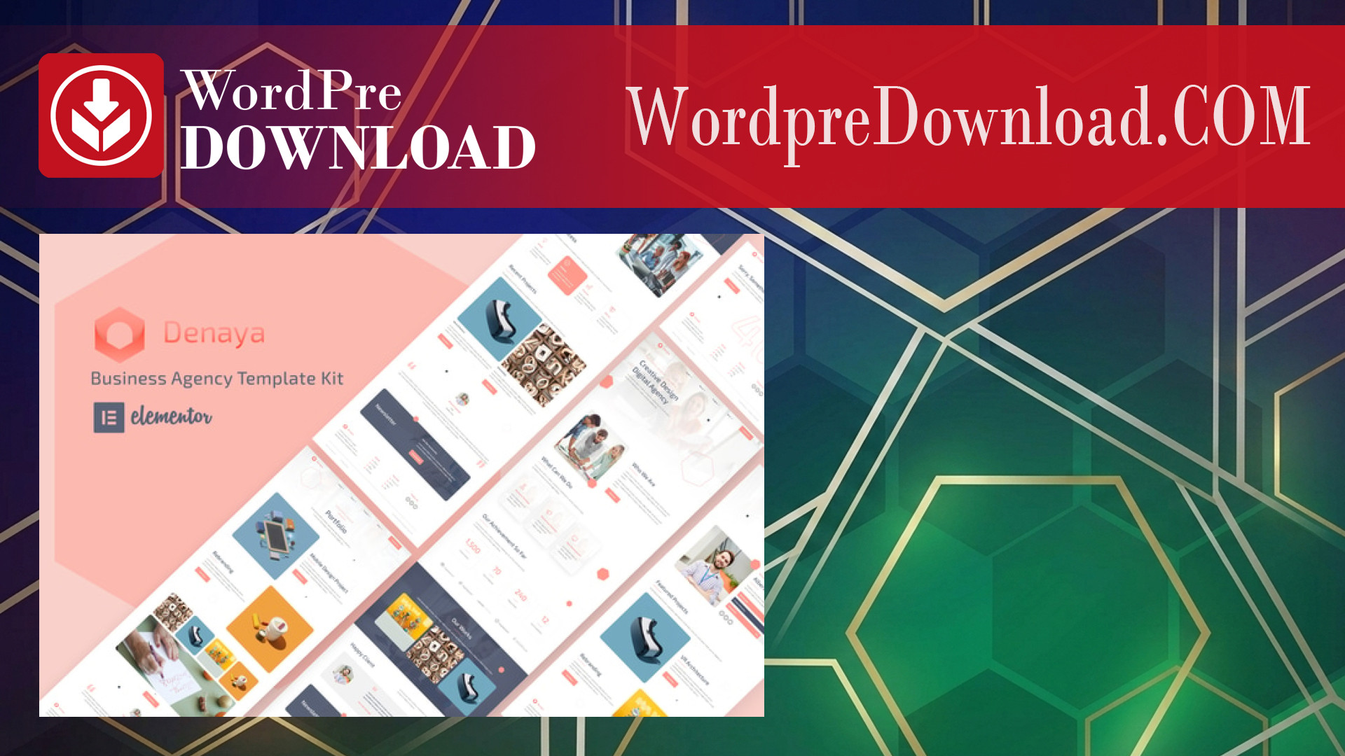 Denaya – Business Agency Elementor Template Kit – WordpreDownload.COM
