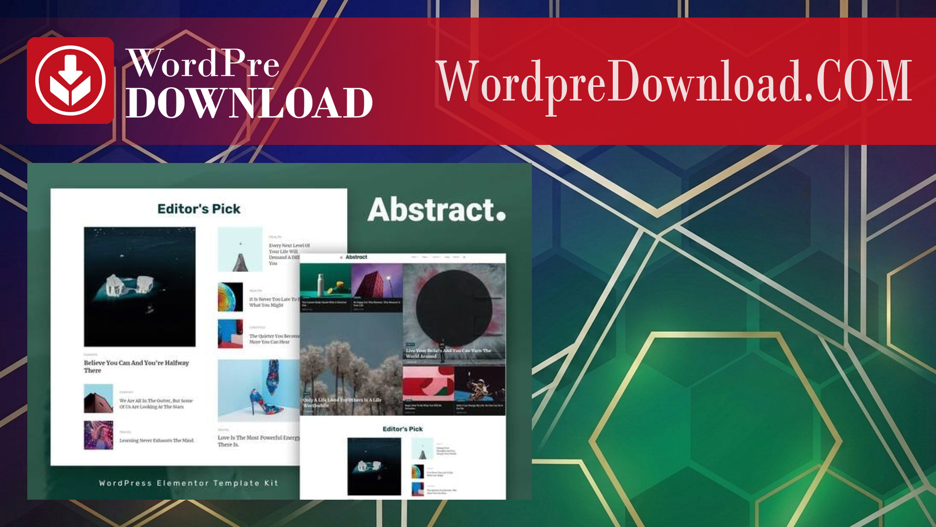 Abstract – Blog & Magazine Elementor Template Kit – WordpreDownload.COM