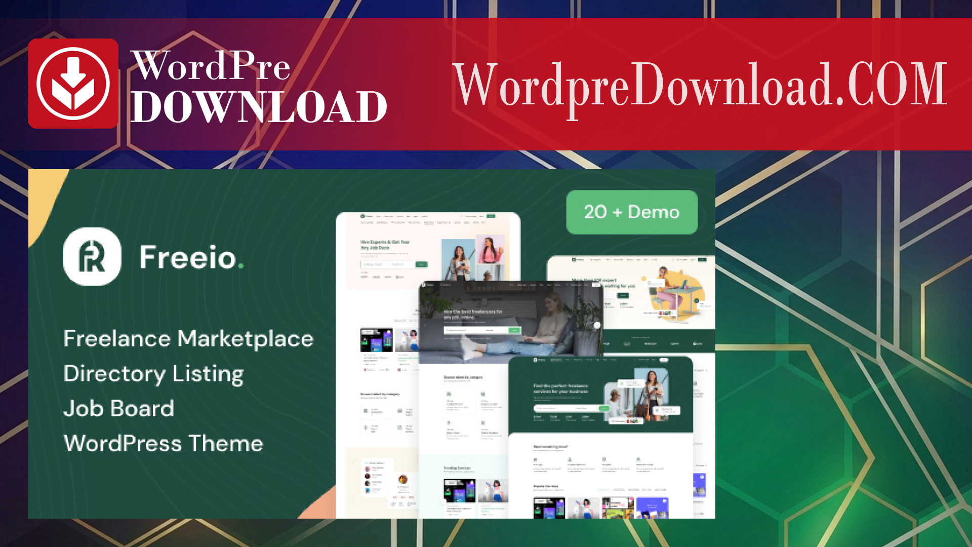 Freeio – Freelance Marketplace WordPress Theme – WordpreDownload.COM