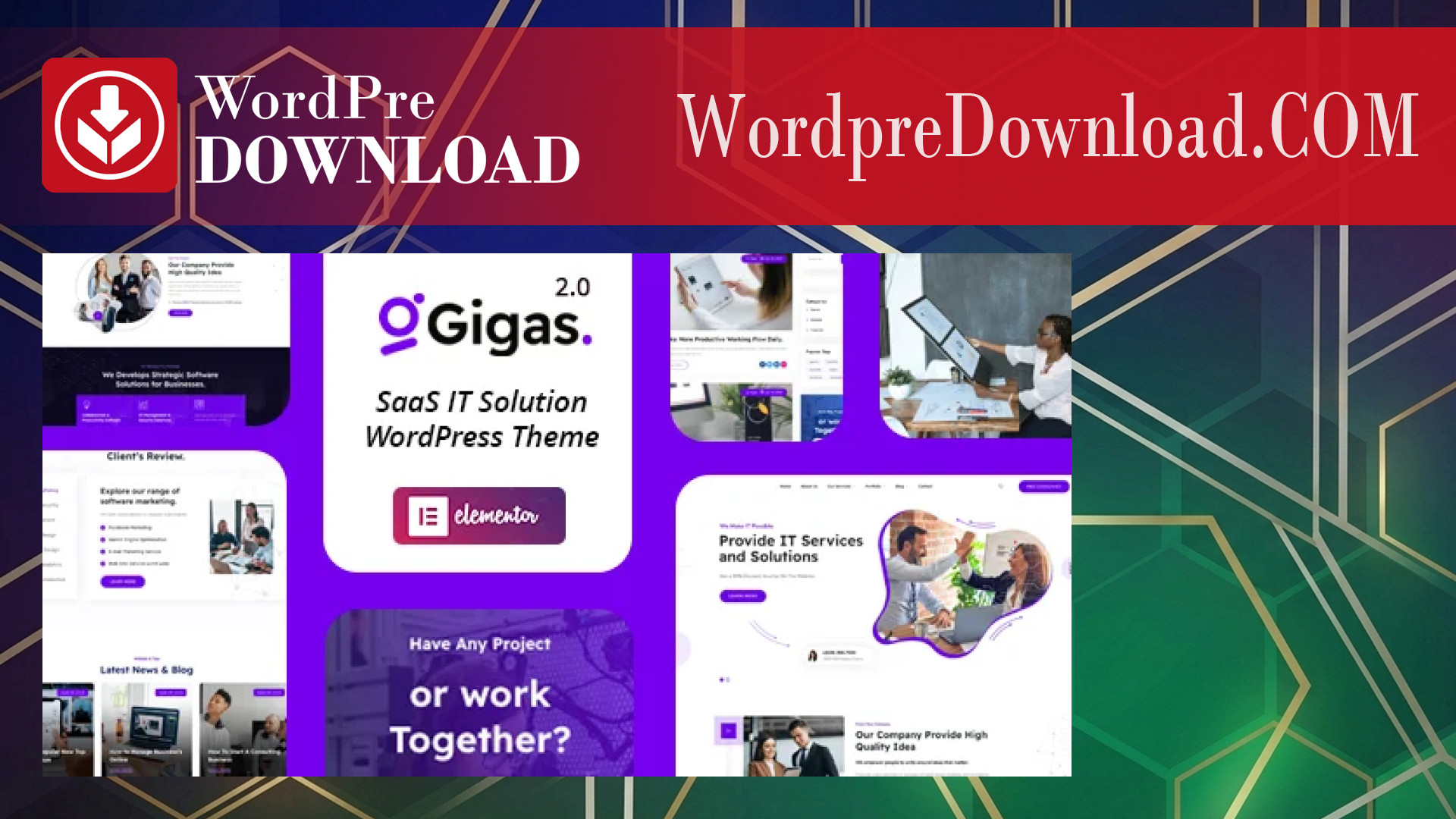 Gigas – SaaS WordPress Theme – WordpreDownload.COM