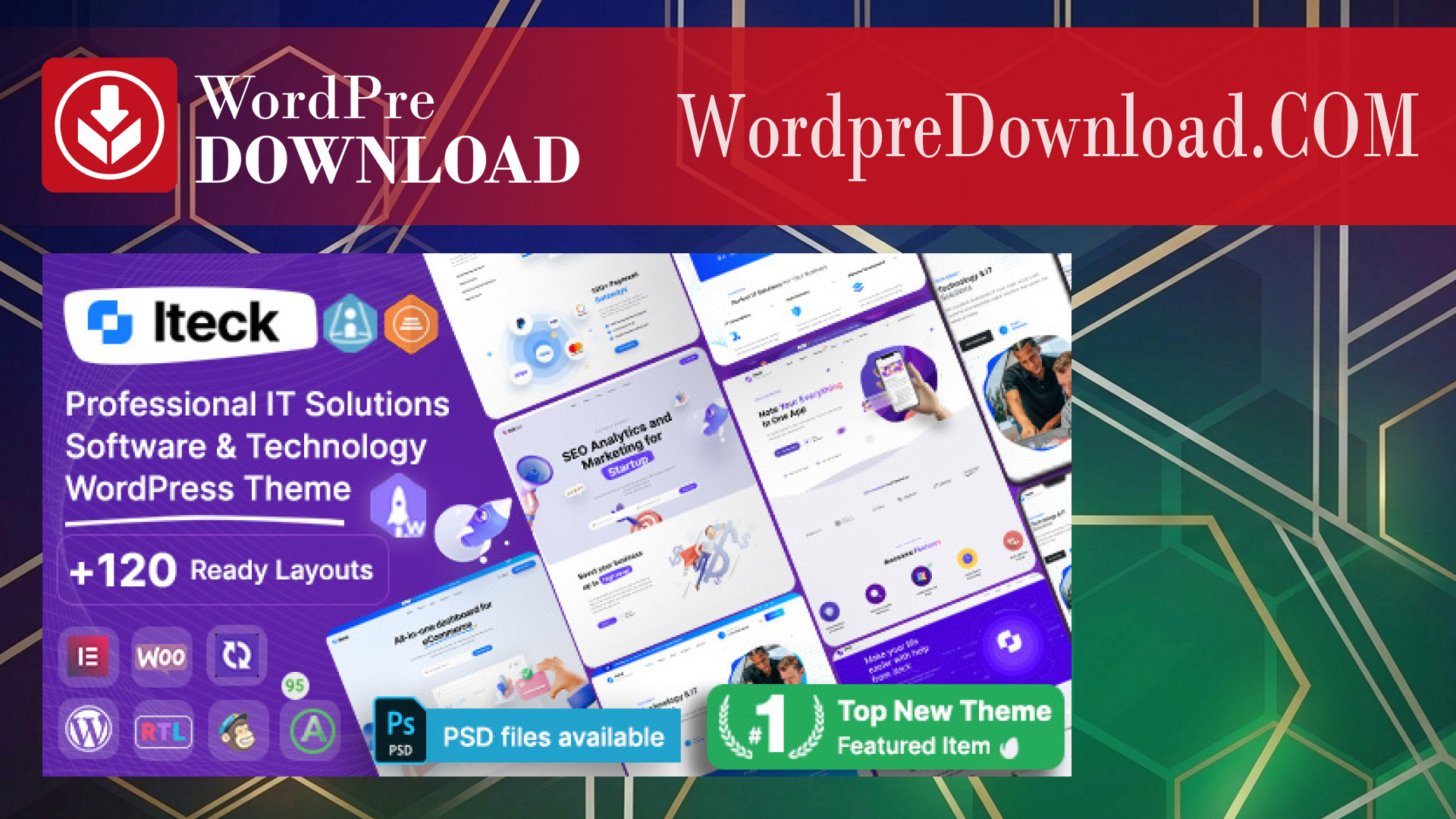 Iteck Software and Technology WordPress Theme – WordpreDownload.COM