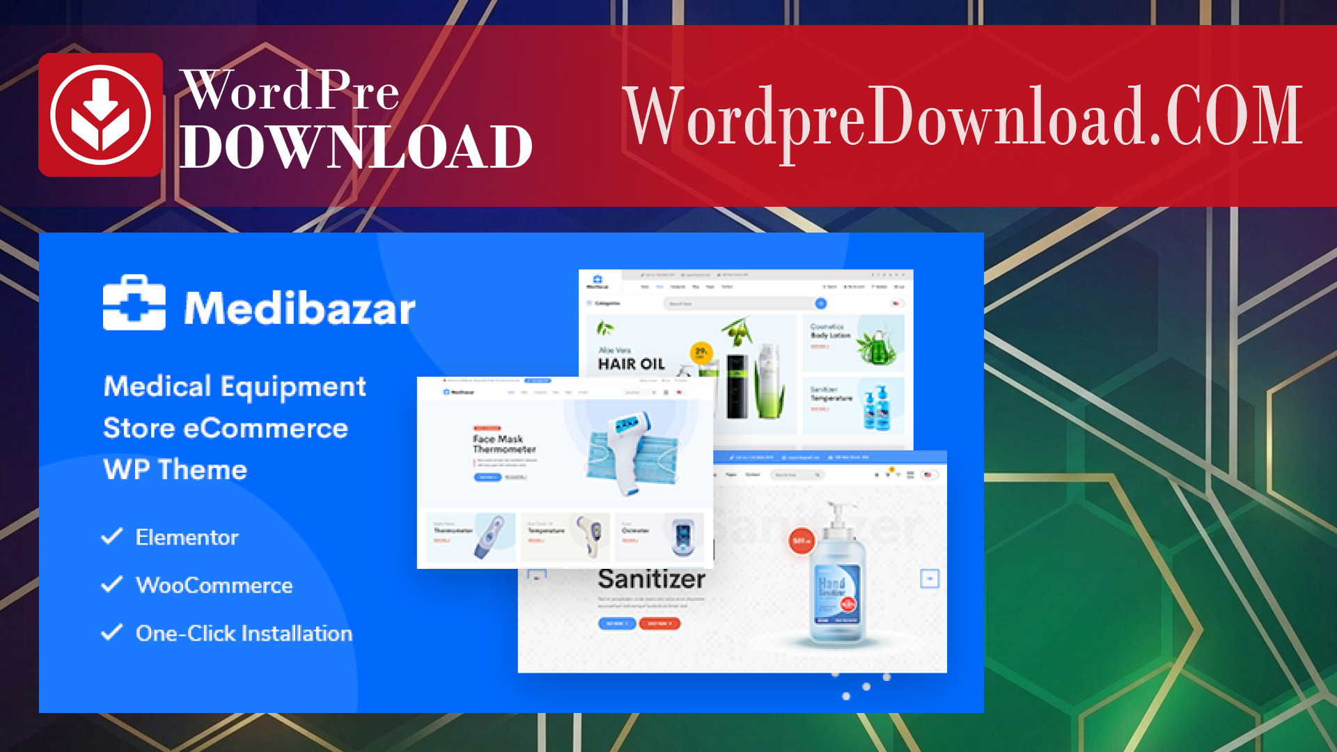 Medibazar – Medical WooCommerce Theme – WordpreDownload.COM