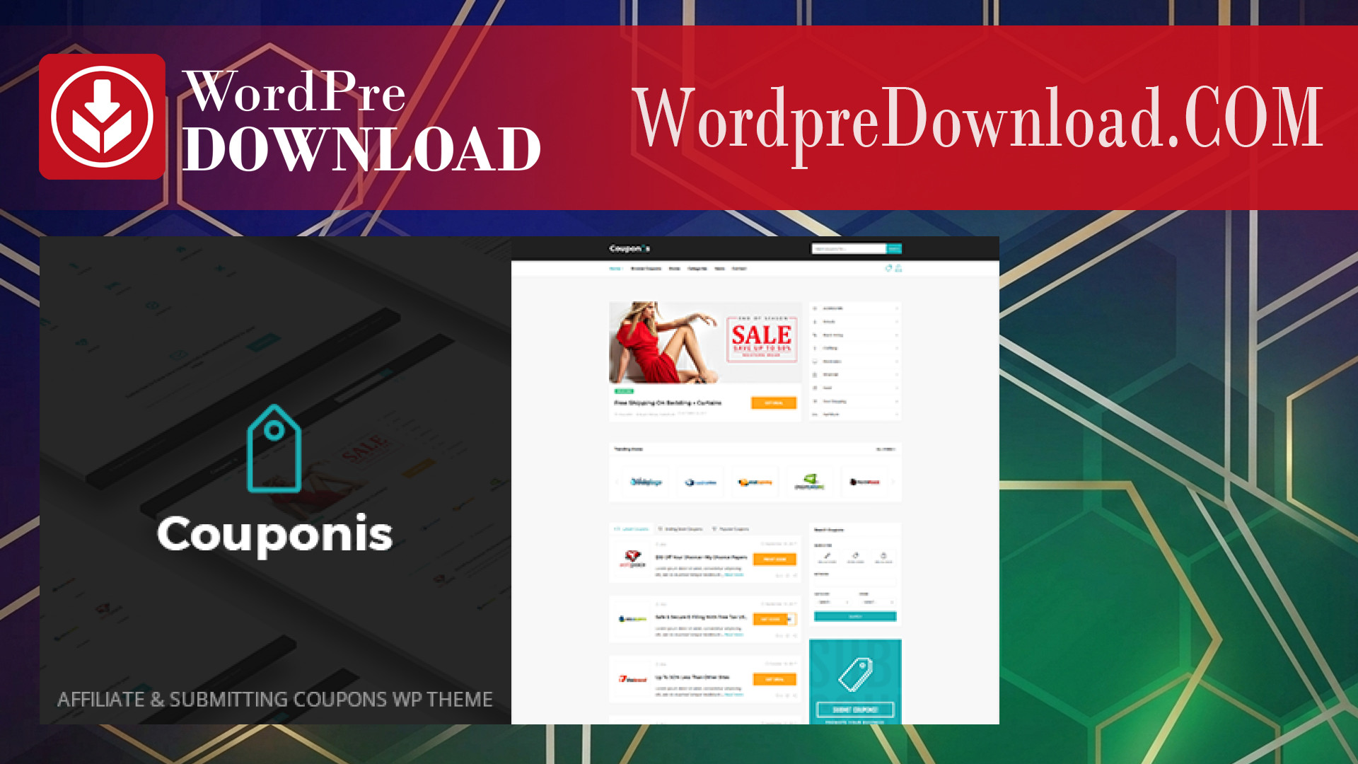 Couponis – Affiliate and Submitting Coupons WordPress Theme – WordpreDownload.COM