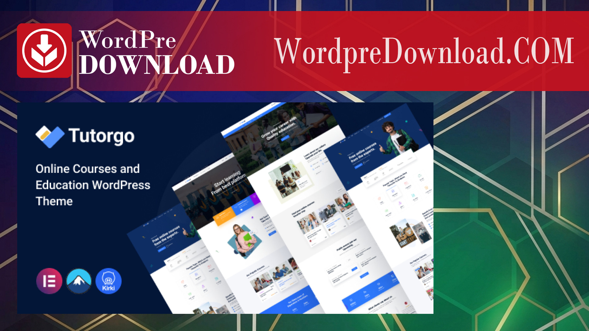 Tutorgo – Education WordPress Theme – WordpreDownload.COM