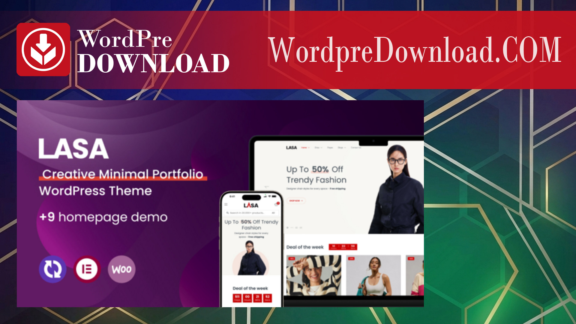 Lasa – Creative Minimal WooCommerce WordPress Theme – WordpreDownload.COM