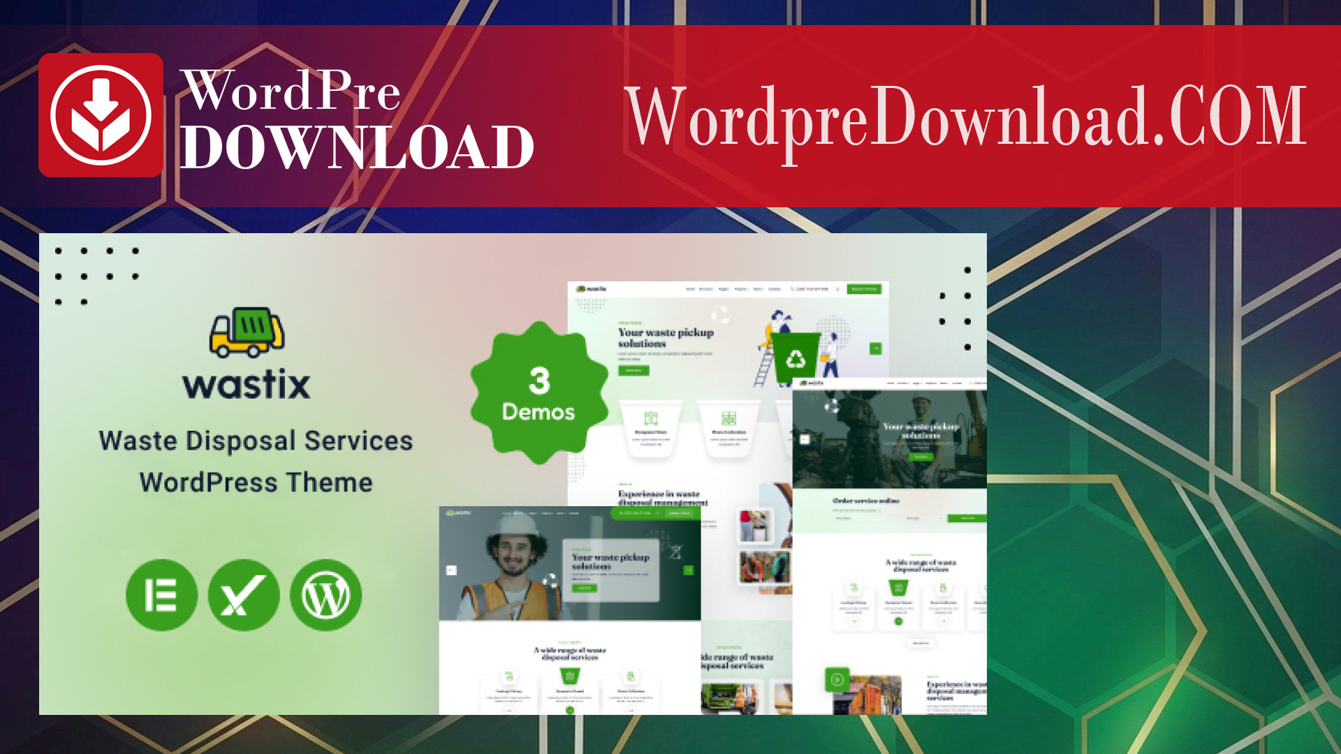 Wastix – Waste Disposal Services WordPress Theme – WordpreDownload.COM