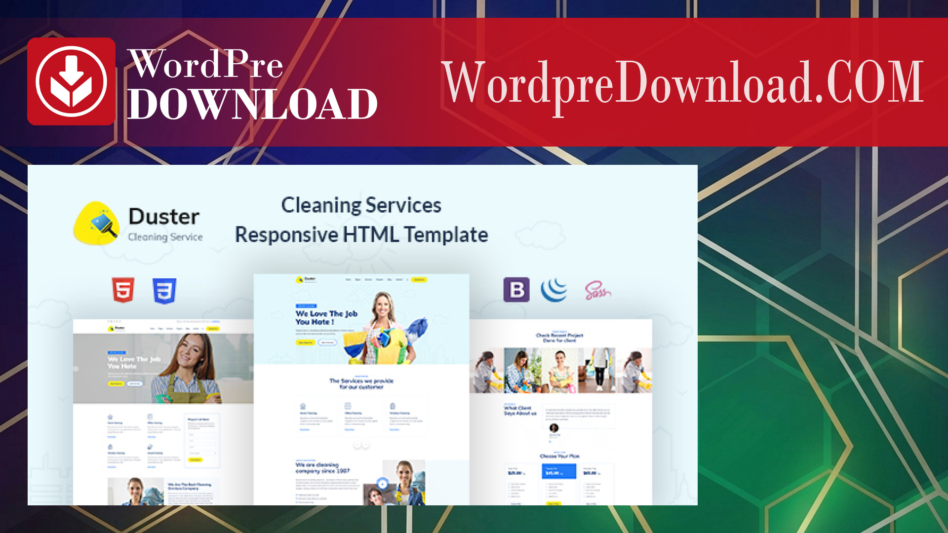 Dustar – Cleaning Services WordPress Theme – WordpreDownload.COM