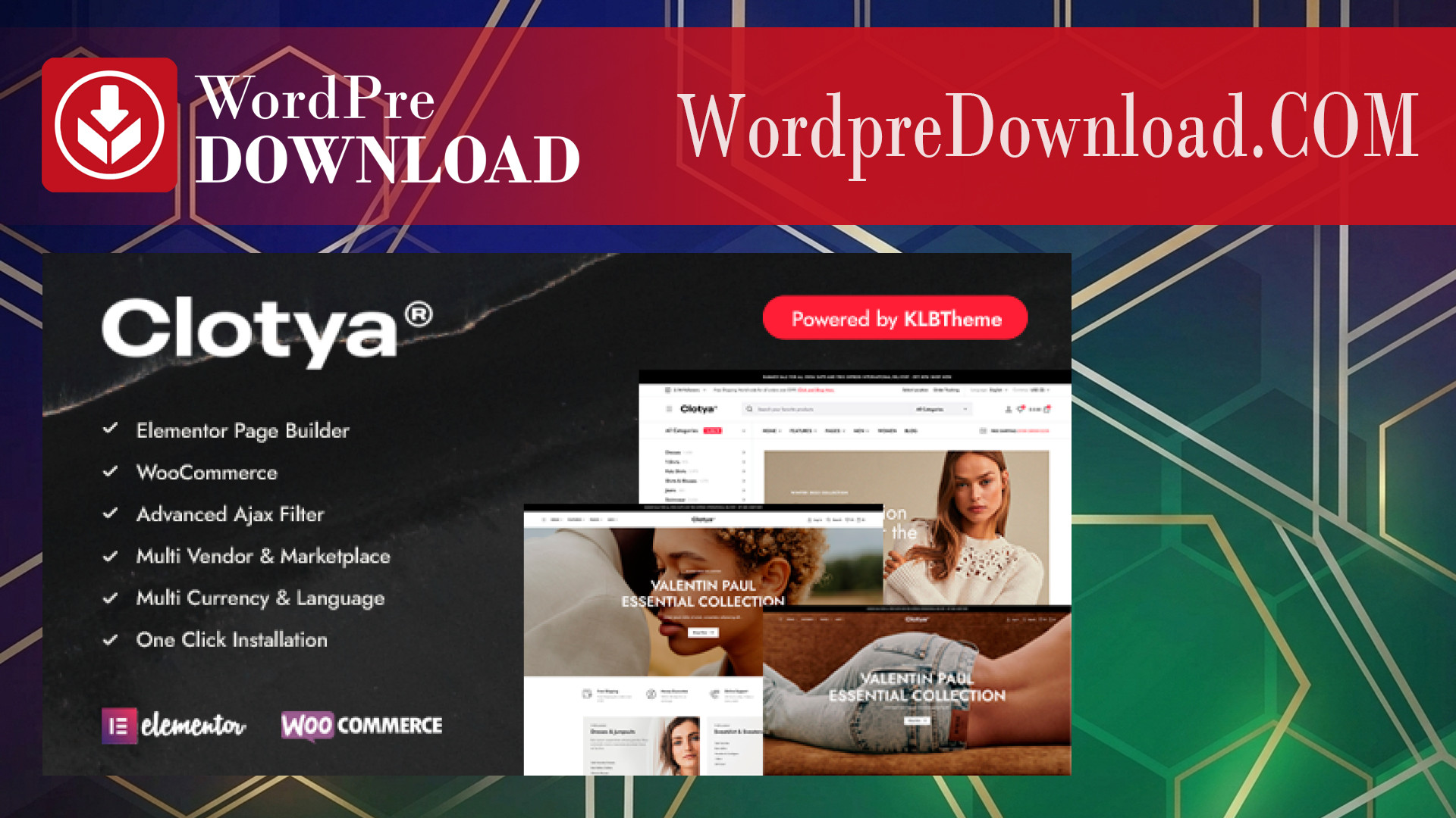 Clotya – Fashion Store eCommerce Theme – WordpreDownload.COM