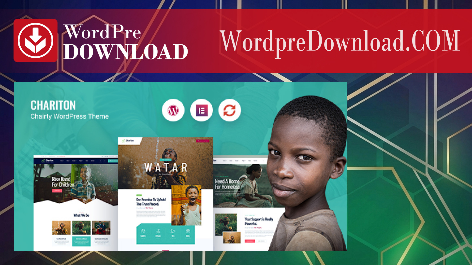 Chariton – NonProfit Charity WordPress Theme – WordpreDownload.COM