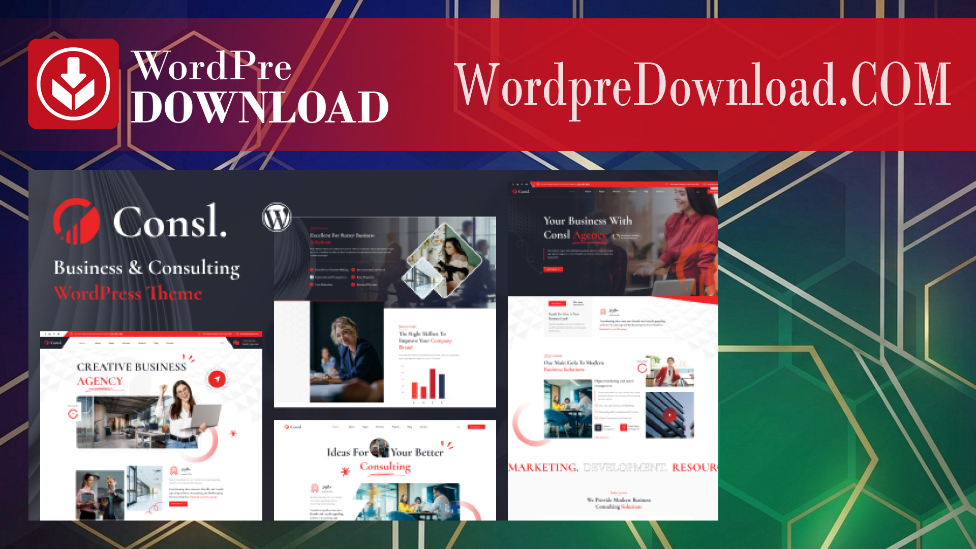 Consl – Consulting Business WordPress Theme – WordpreDownload.COM