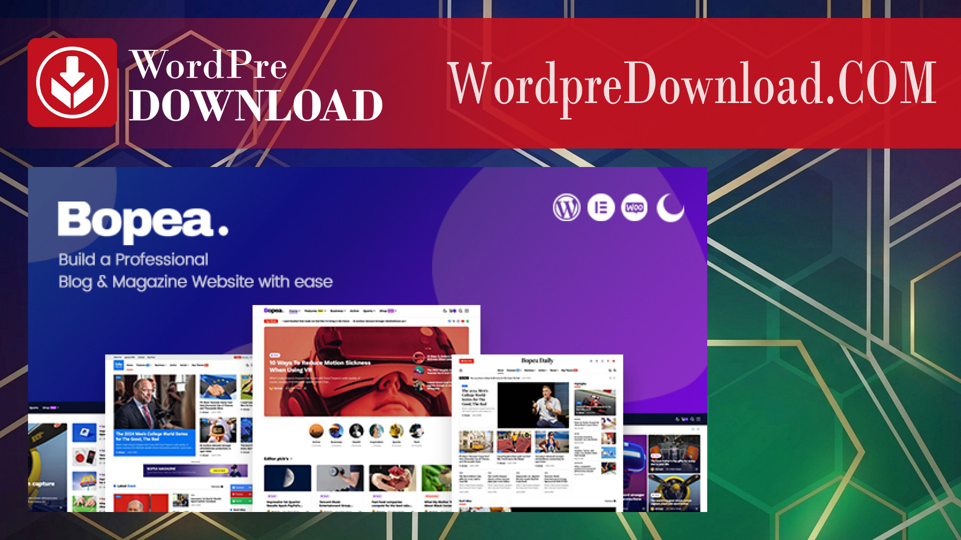 Bopea – Newspaper and Magazine WordPress Theme – WordpreDownload.COM