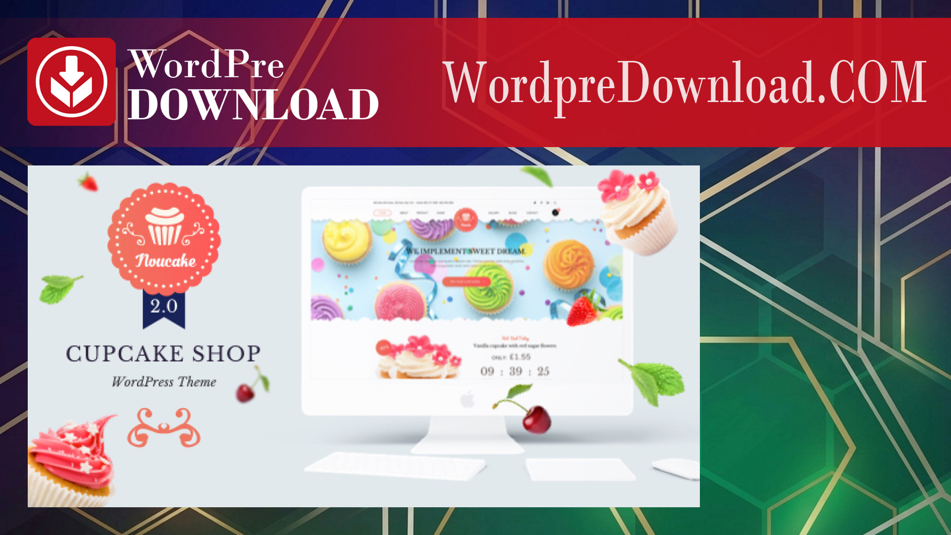 Noucake – Bakery WordPress Theme – WordpreDownload.COM