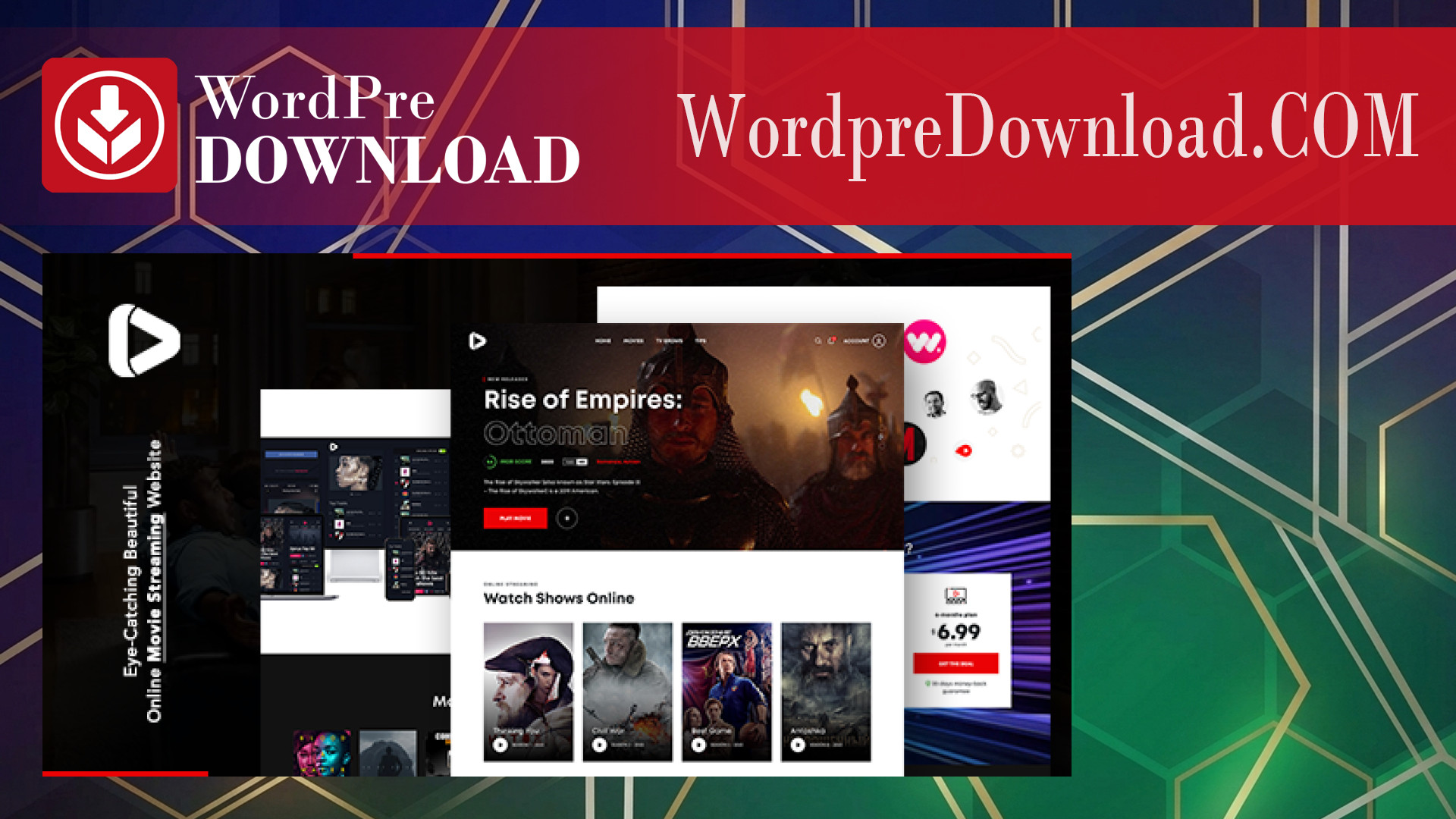 Digiflex – Online Movie Streaming WordPress Theme – WordpreDownload.COM