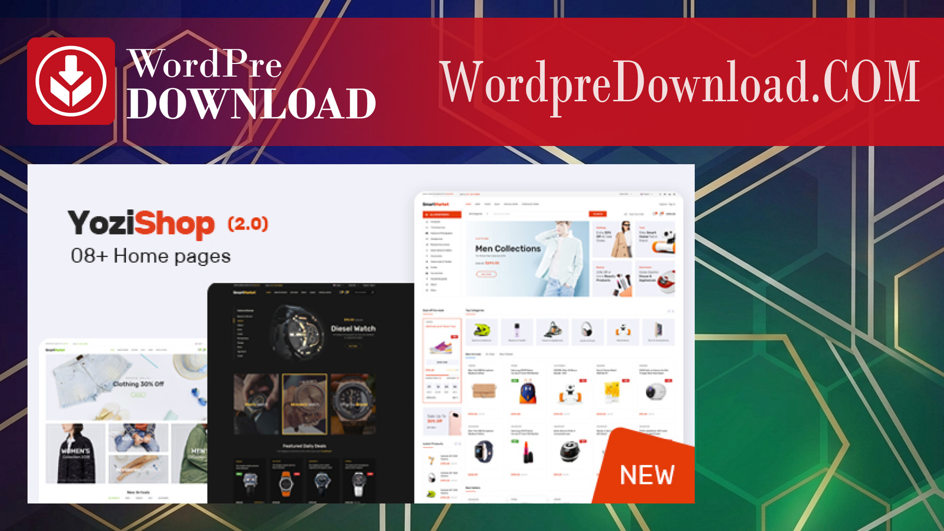 Yozi – Multipurpose Electronics WooCommerce WordPress Theme – WordpreDownload.COM