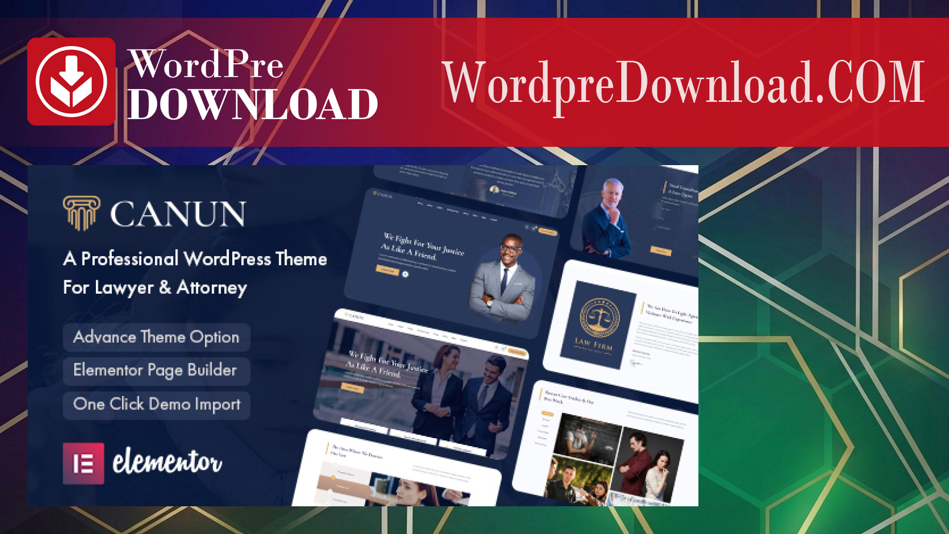 Canun – Lawyer and Attorney WordPress Theme – WordpreDownload.COM
