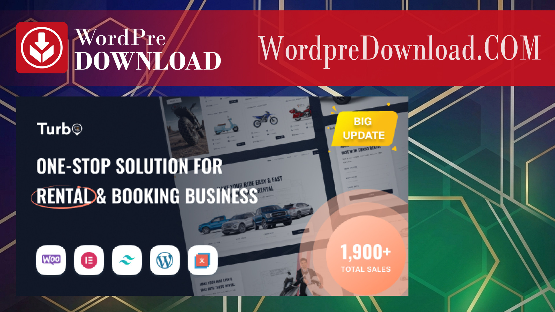 Turbo – WooCommerce Rental & Booking Theme – WordpreDownload.COM