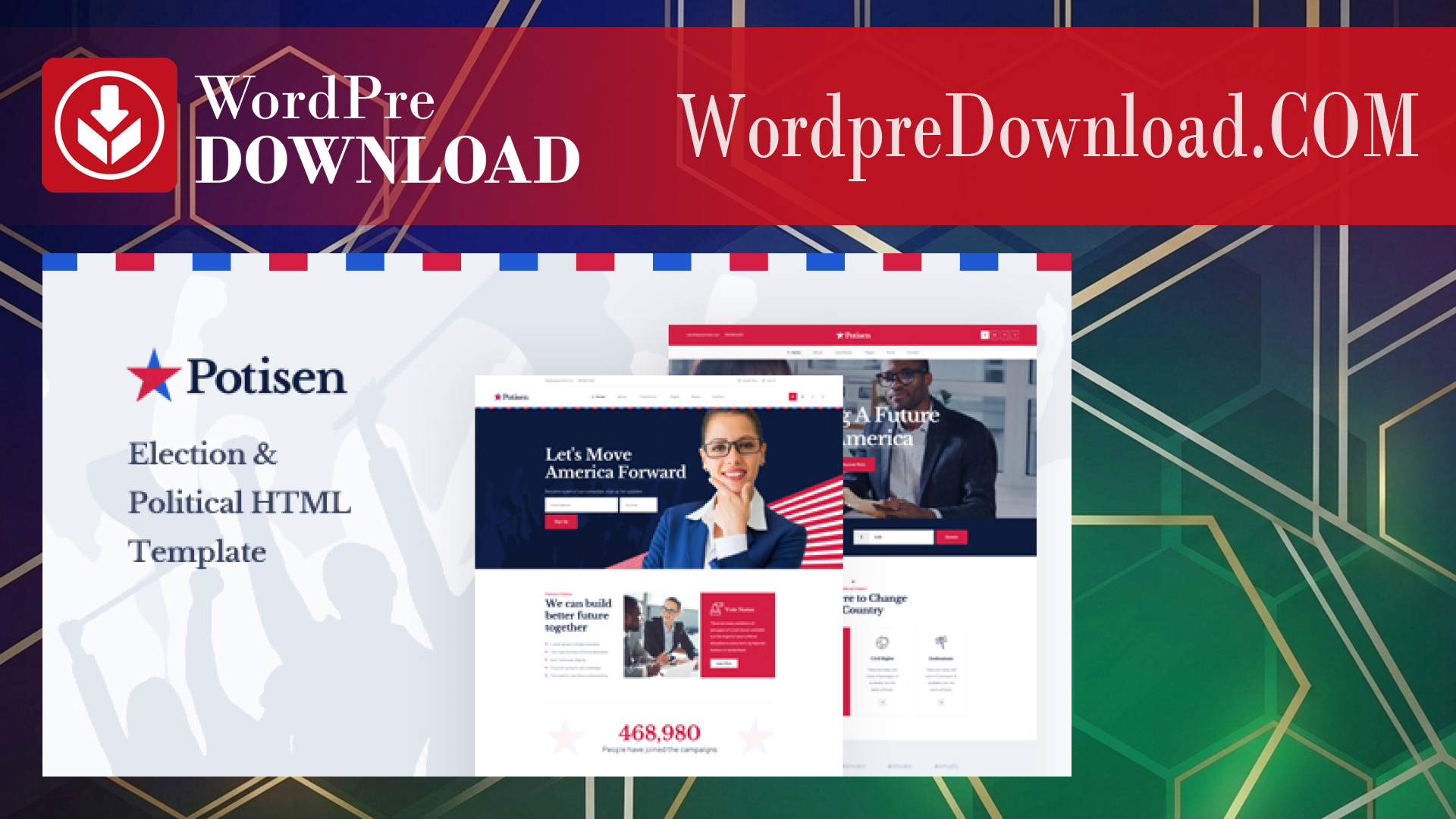 Potisen – Election and Political WordPress Theme – WordpreDownload.COM