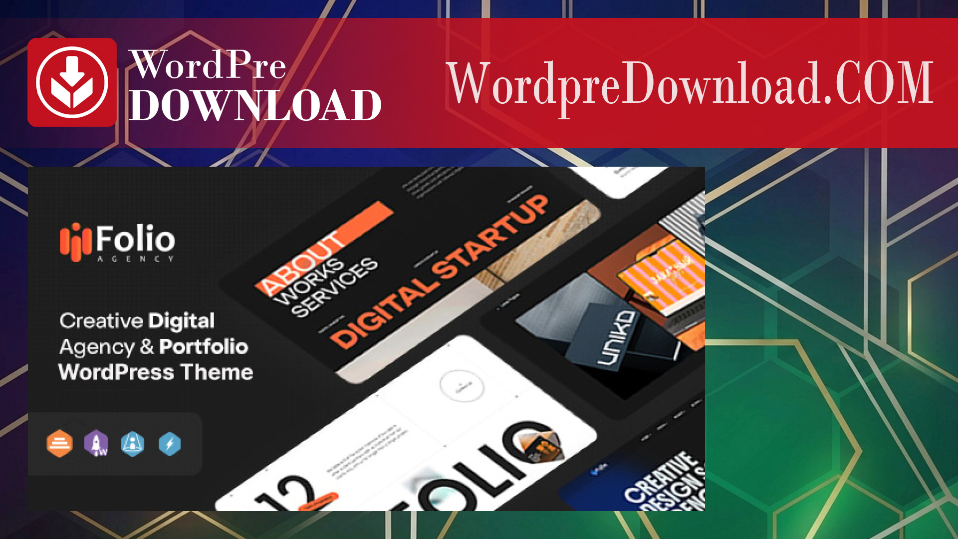 Uifolio – Elementor Creative Portfolio And Digital Agency WordPress Theme – WordpreDownload.COM