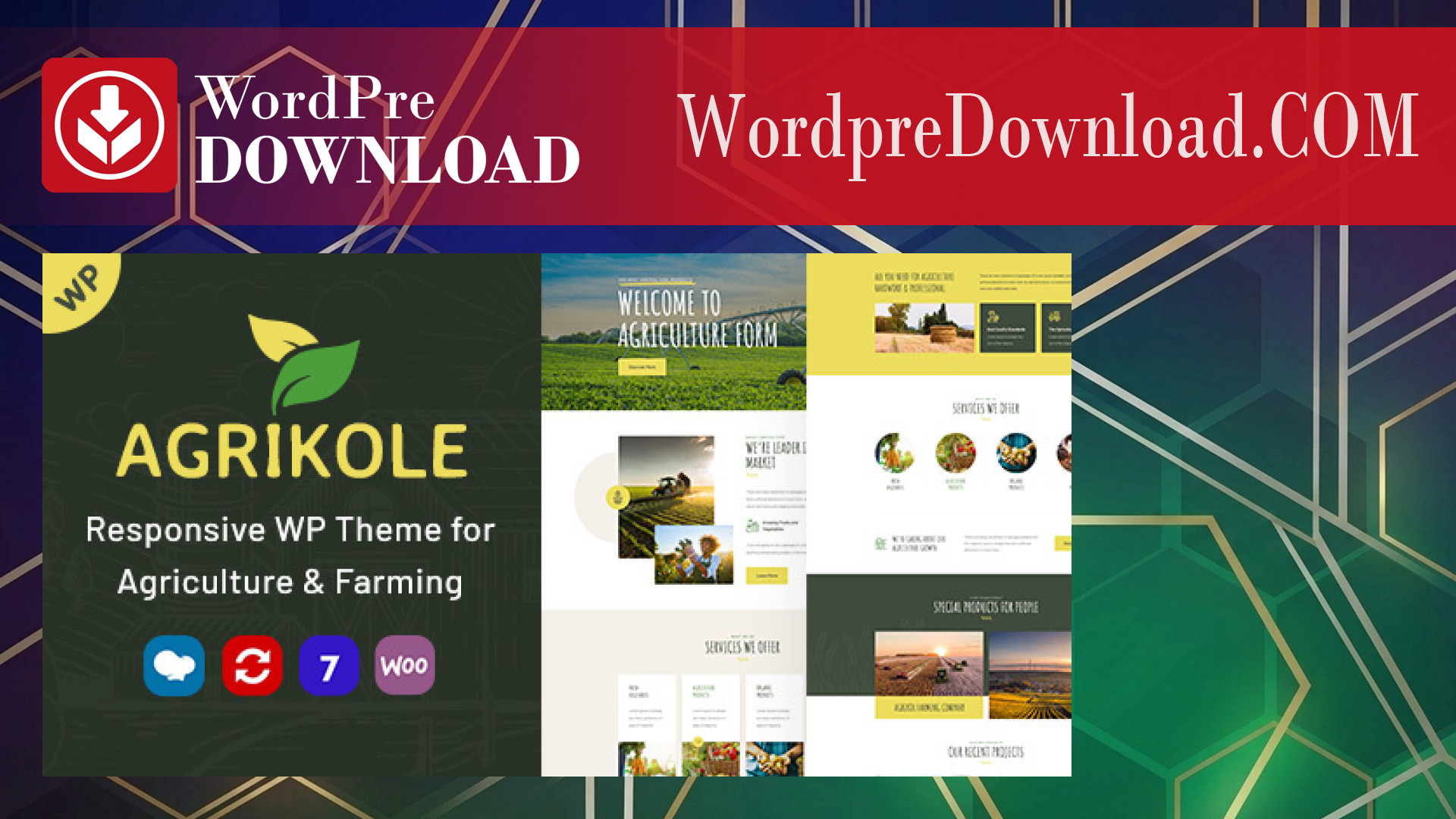 Agrikole | Responsive WordPress Theme for Agriculture and Farming – WordpreDownload.COM