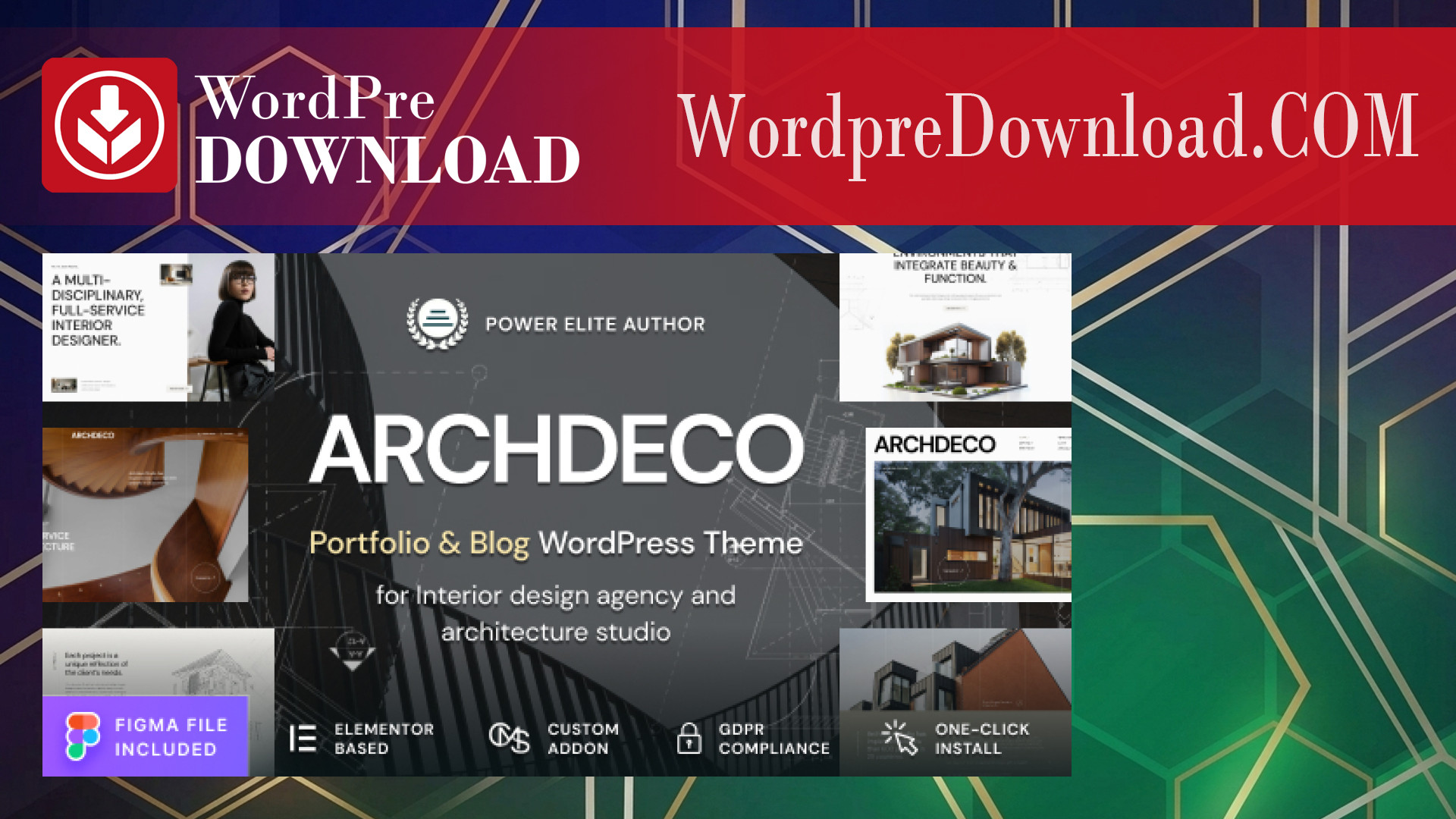Archdeco – Architecture and Interior Design Agency Portfolio WordPress Theme – WordpreDownload.COM
