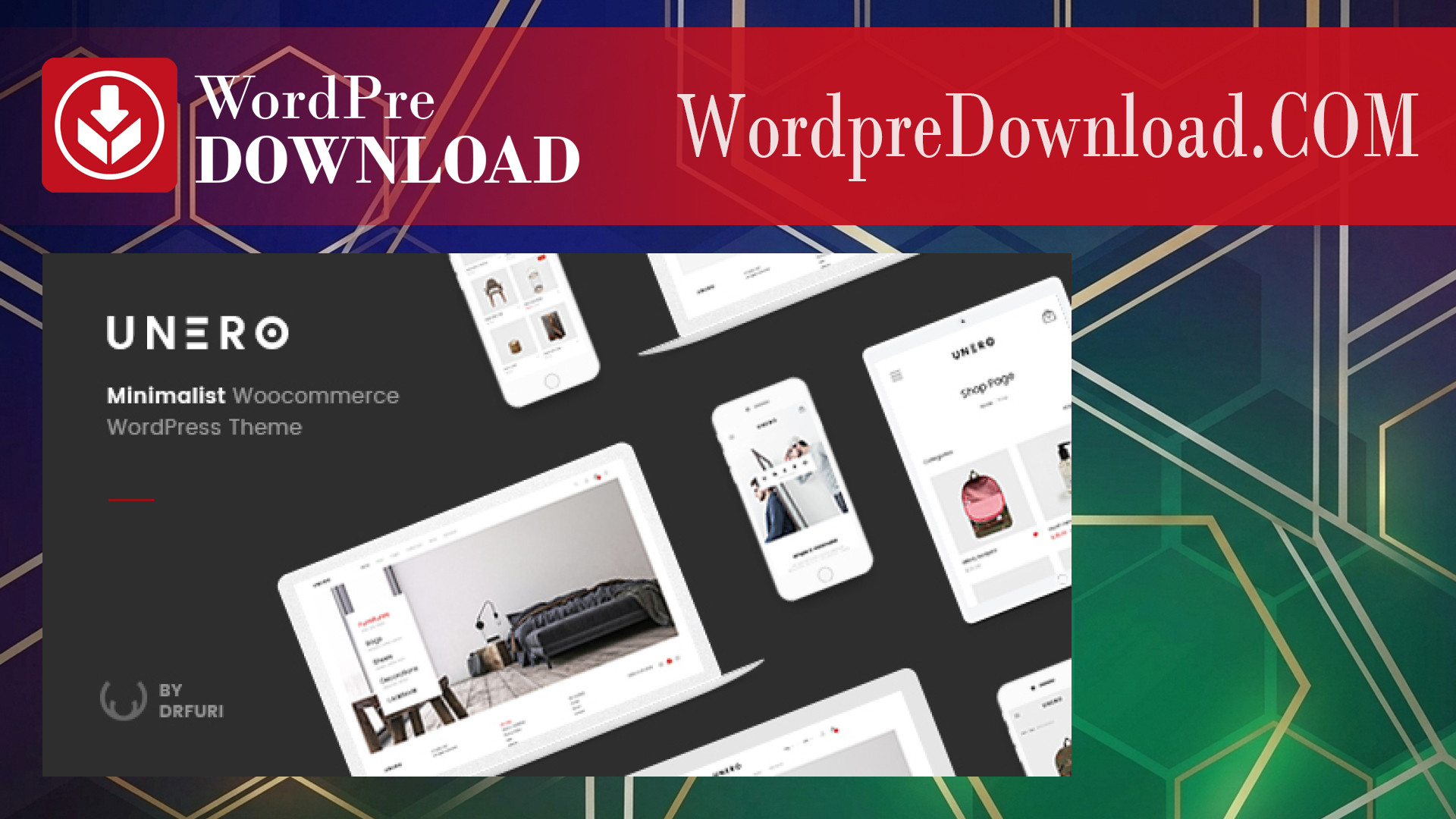 Unero – Minimalist AJAX WooCommerce WordPress Theme – WordpreDownload.COM