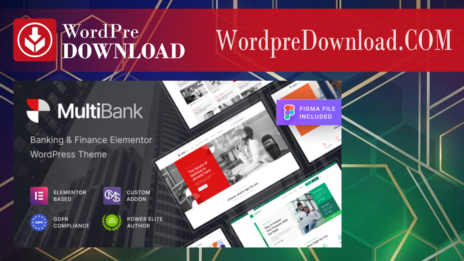 Multibank – Business and Finance WordPress Theme – WordpreDownload.COM