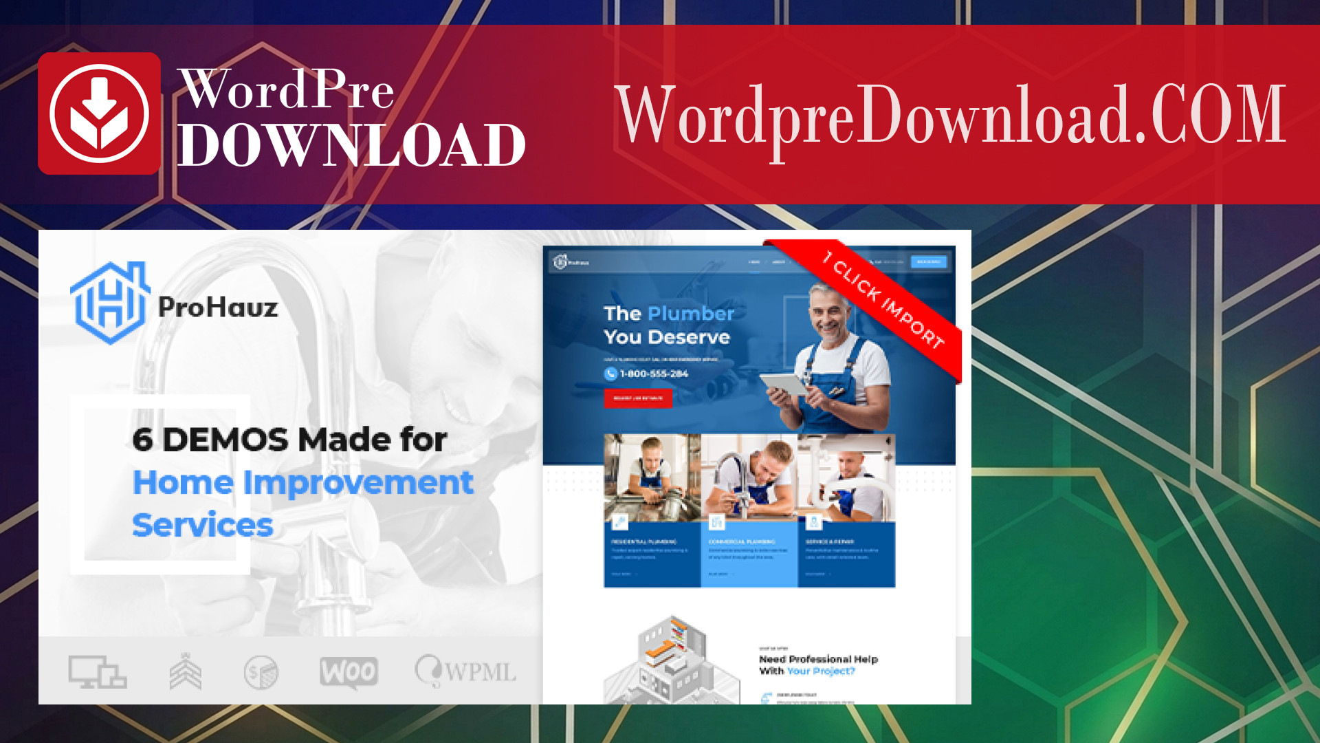 ProHauz – Handyman & Plumber – WordpreDownload.COM