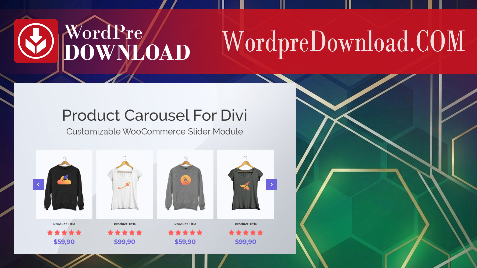 Product Carousel for Divi and WooCommerce – WordpreDownload.COM