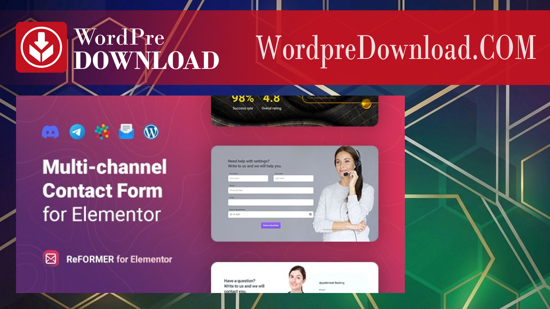 ReFormer – Multichannel Contact Form for Elementor – WordpreDownload.COM