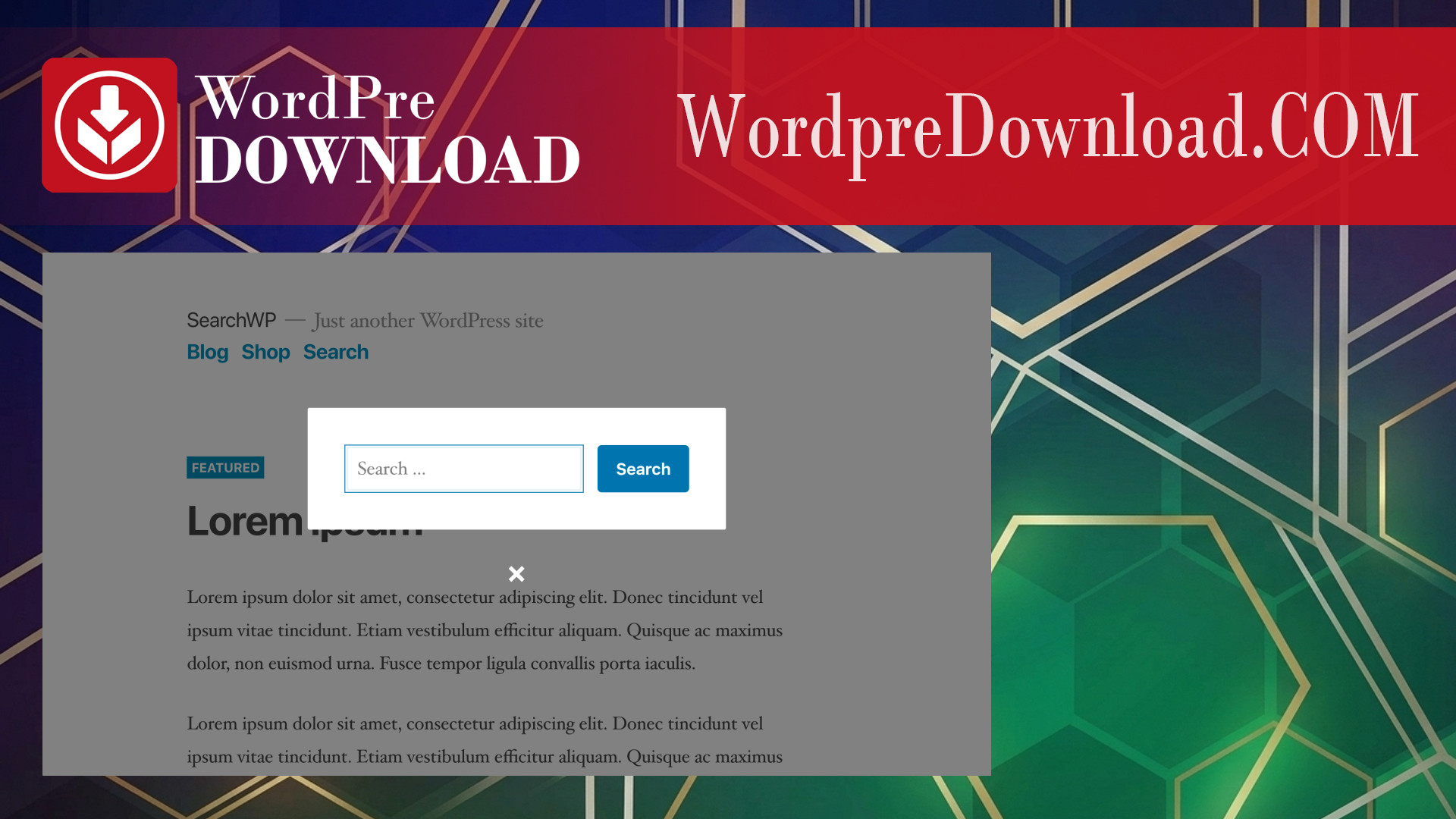 SearchWP Modal Search Form – WordpreDownload.COM