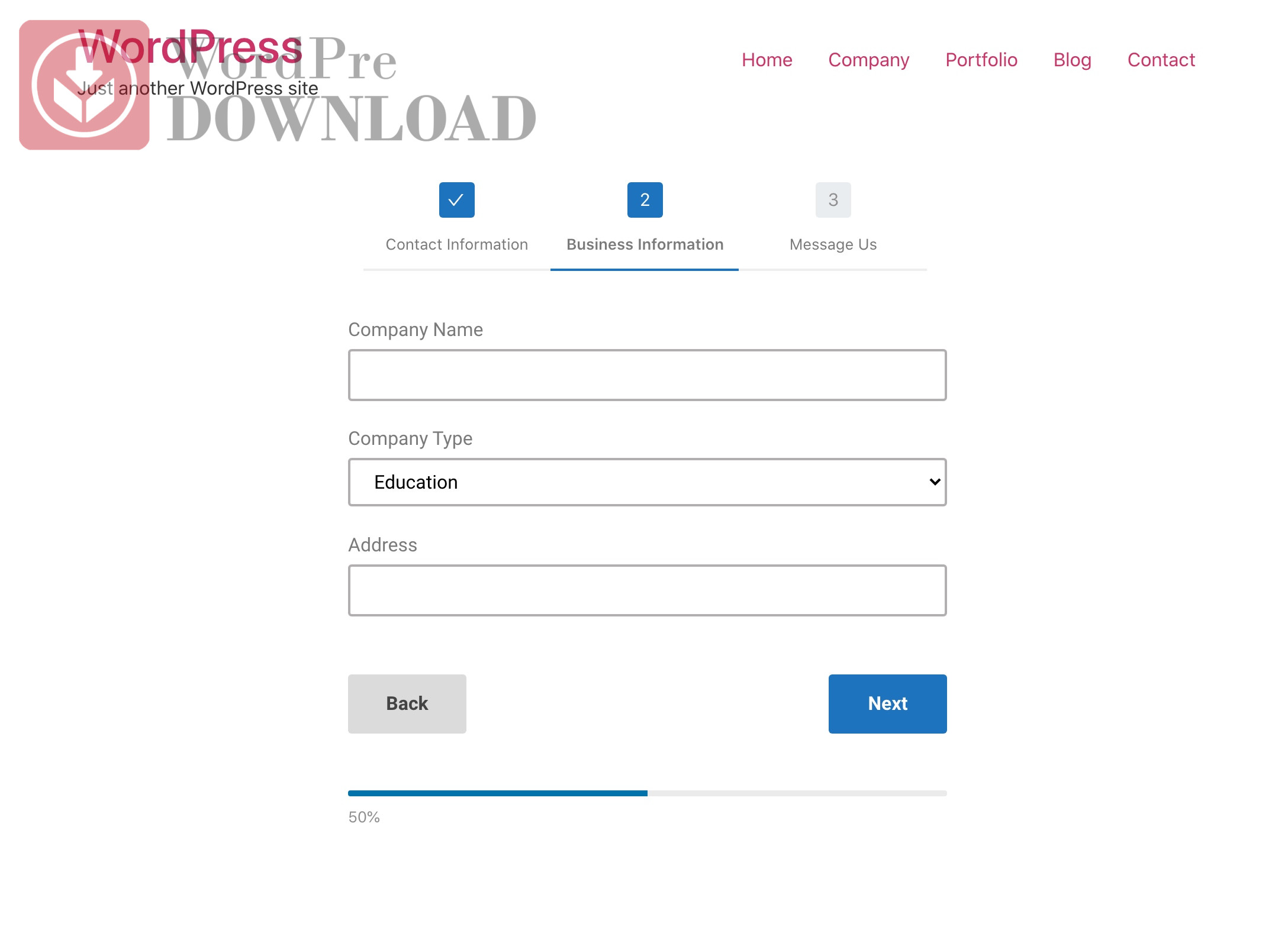 WordPress Contact Form 7 Multistep – WordpreDownload.COM