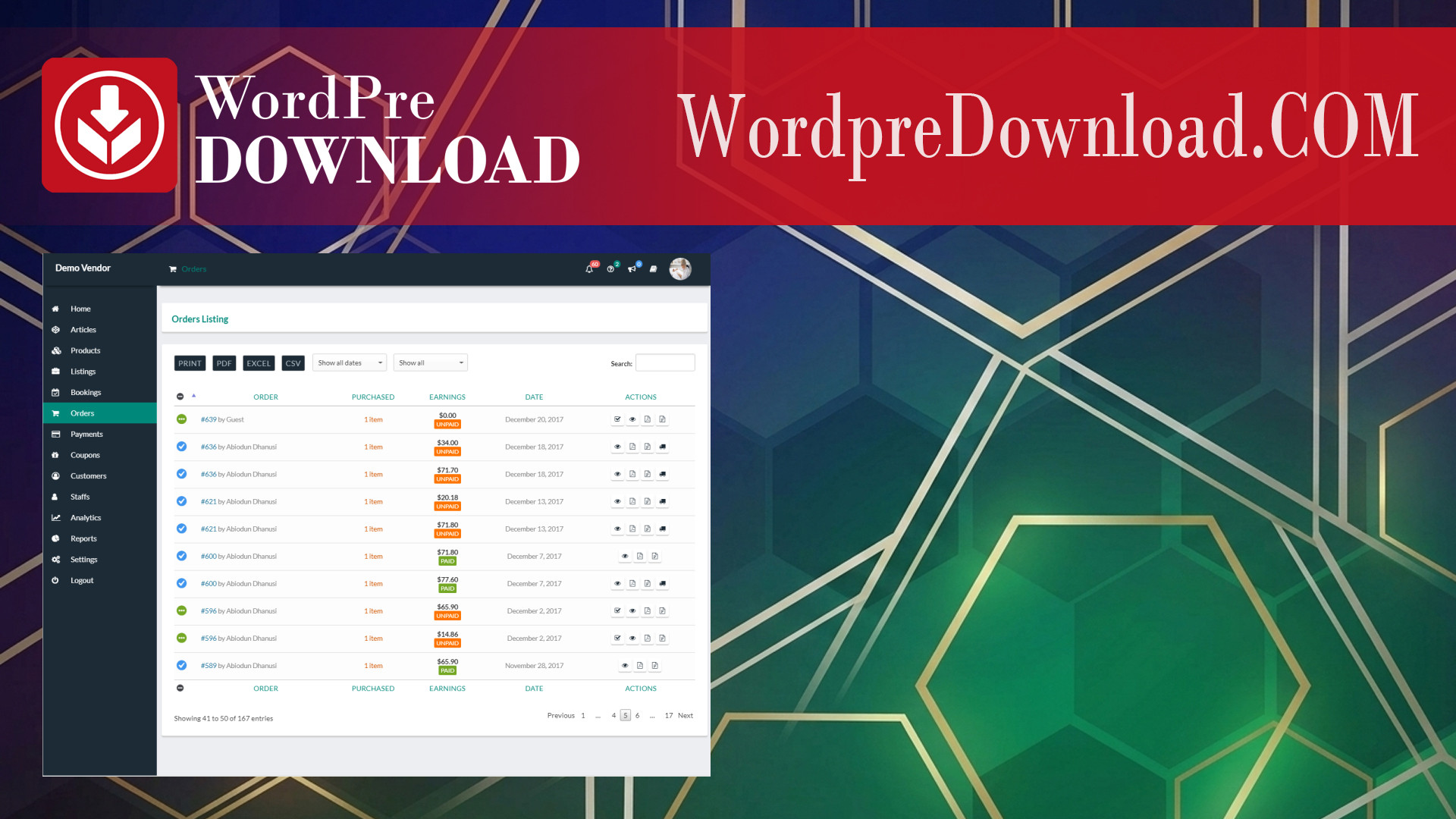 WCFM WooCommerce Frontend Manager – WordpreDownload.COM