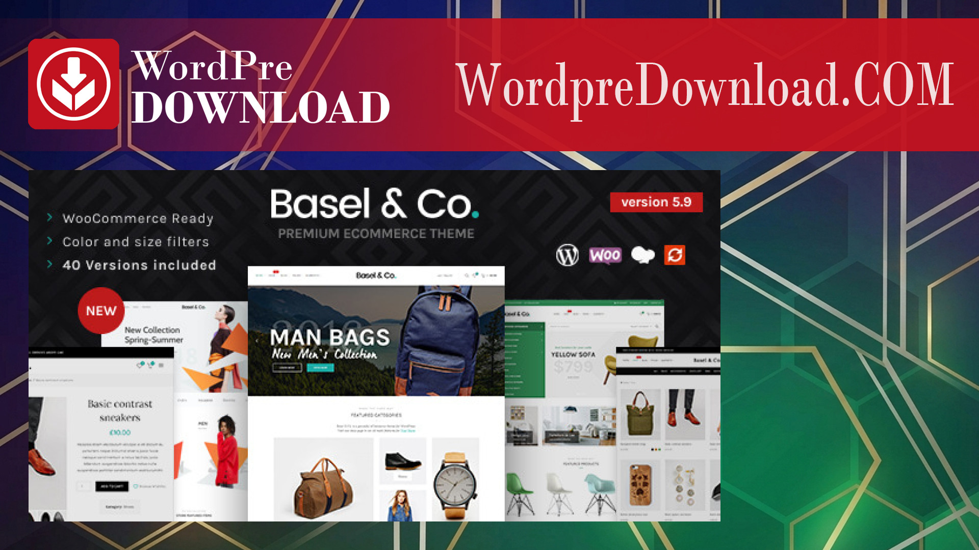 Basel – Responsive eCommerce Theme – WordpreDownload.COM