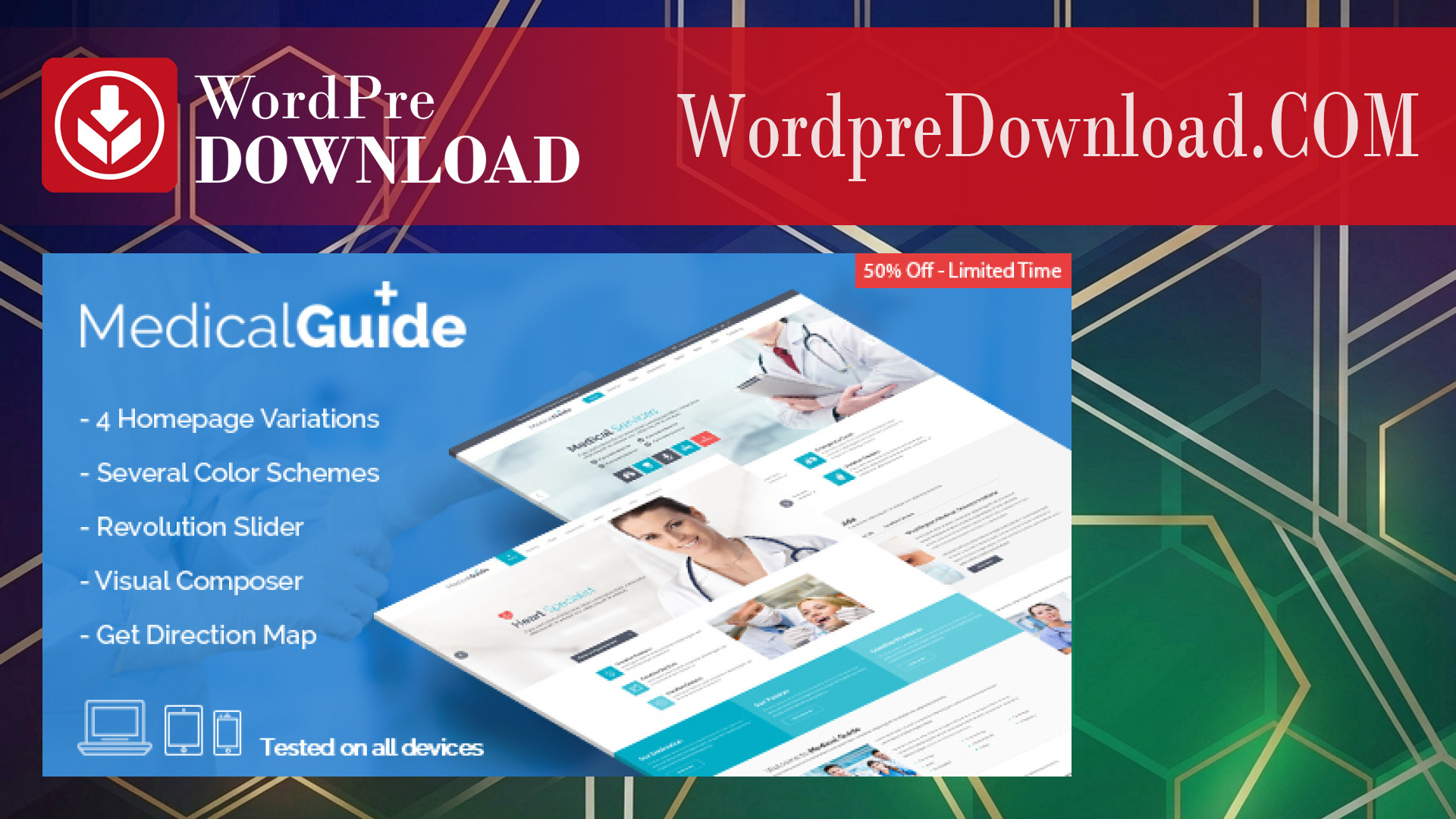 MedicalGuide – Health and Medical WordPress Theme – WordpreDownload.COM