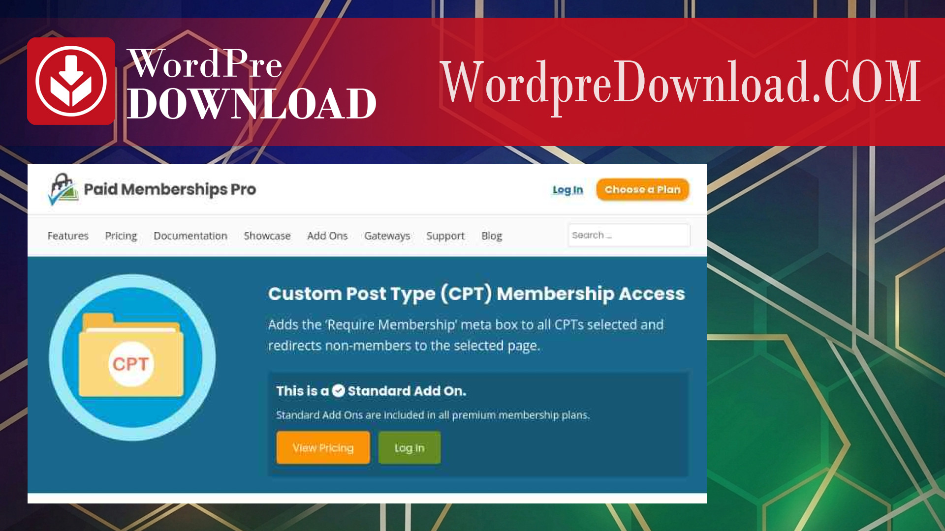 Paid Memberships Pro – Custom Post Type – Wordpredownload.com
