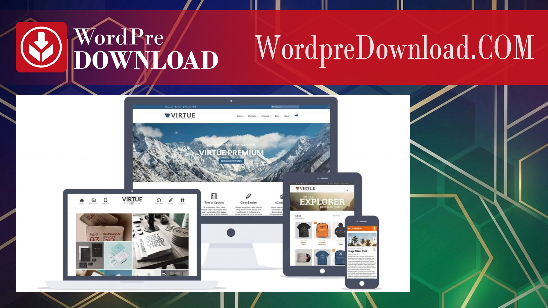 Virtue Premium WordPress Theme – WordpreDownload.COM