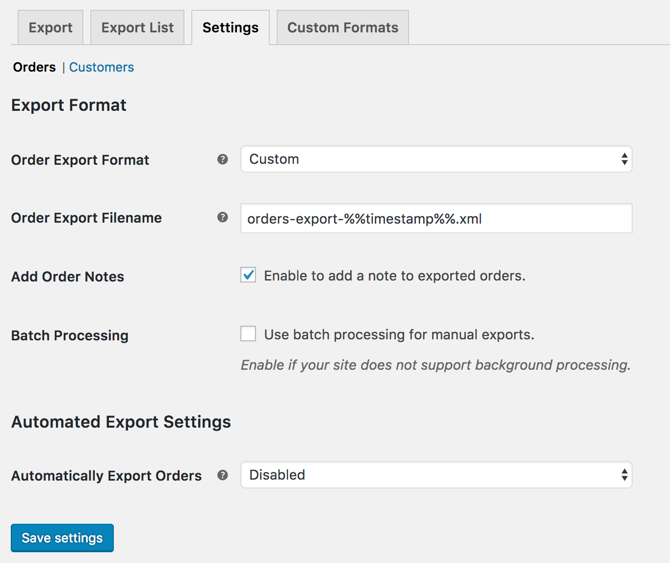 WooCommerce Customer Order XML Export Suite – WordpreDownload.COM
